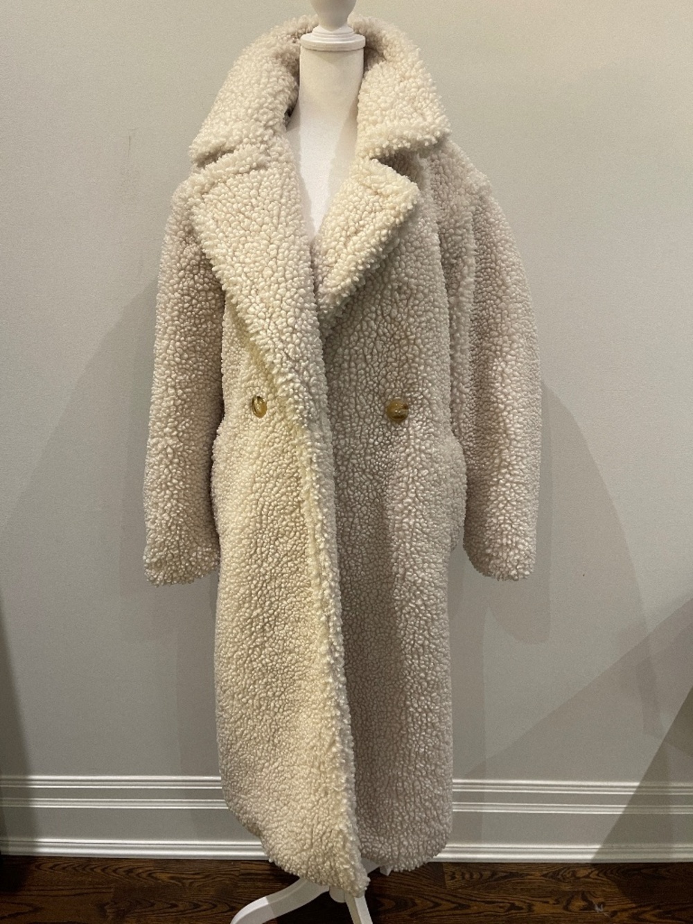 UGG Gertrude Long Teddy Coat